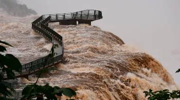 Cataratas do Iguaçu registram volume 10 vezes acima da média; confira os recordes históricos 