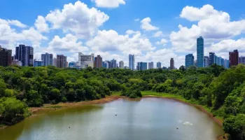 Reunião discute manejo das águas da chuva para recuperação do lago do Parque do Ingá 