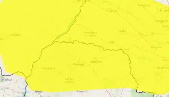 Inmet emite alerta de vendaval para o Paraná; saiba mais 