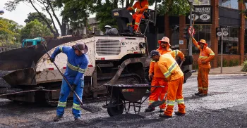 Obras de recapeamento da Avenida Mauá alteram tráfego na região; confira rotas alternativas 