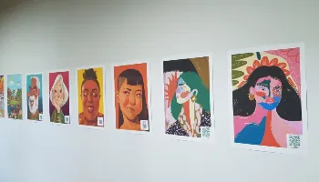 Exposição de ilustrações da FLIM abre possibilidades para artistas independentes 