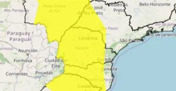 Inmet emite alerta de chuvas intensas para mais de 350 cidades do Paraná 
