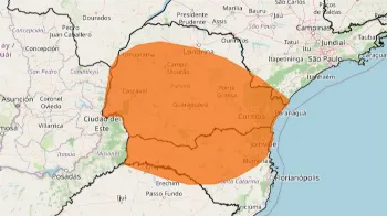 Alerta do Inmet aponta possibilidade de até 100 milímetros de chuva em Maringá e região; saiba mais 