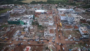 Paraná foi atingido por três tornados com ventos de até 330 km/h, confirma Simepar 