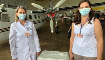 Confira em tempo real a chegada das doses da CoronaVac em Maringá 