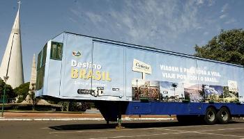 Maringá recebe caminhão Destino Brasil nesta quinta-feira (15) 
