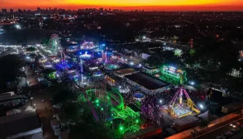 Expoingá 2023 terá tirolesa no parque de diversões 