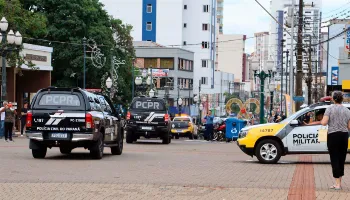 Números de homicídios e roubos no Paraná caem em 2024 Números de homicídios e roubos no Paraná caem em 2024