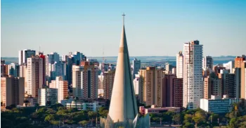 Tempo fica estável e semana começa com máxima de 33ºC em Maringá