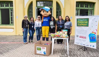 Campanha do Sesc PR e RPC arrecada materiais escolares até 29 de março; saiba como doar 
