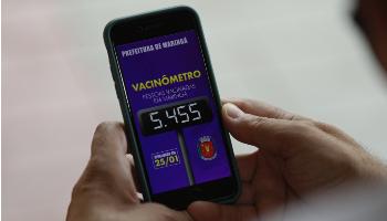 Prefeitura lança "Vacinômetro" e amplia acesso à informação total de doses aplicadas no município Prefeitura lança "Vacinômetro" e amplia acesso à informação total de doses aplicadas no município
