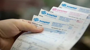 Contas da Sanepar terão desconto de 25% na tarifa mínima de água e esgoto; entenda 