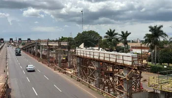 Obras de novo viaduto em Sarandi interditam rodovia neste domingo (1º) Obras de novo viaduto em Sarandi interditam rodovia neste domingo (1º)