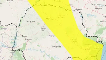 Região de Maringá entra em alerta de tempestades do Inmet; saiba mais 