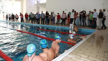 CSU abre 300 vagas para hidroginástica destinada a idosos com inscrições presenciais CSU abre 300 vagas para hidroginástica destinada a idosos com inscrições presenciais