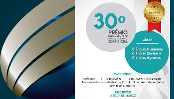 Prêmio Paranaense de Ciência e Tecnologia está com inscrições abertas 