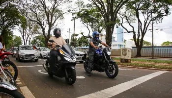 Semob vai implantar 30 novos bolsões para motos em cruzamentos da cidade; saiba quais