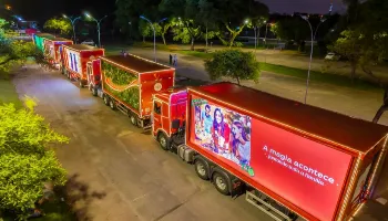 Caravana Iluminada da Coca-Cola passa por Maringá neste domingo (6) 