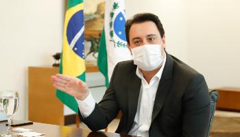 Governador Ratinho Junior testa negativo para Covid-19 