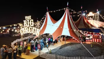 Pela primeira vez em Maringá, The Big Circus traz espetáculos para a Avenida Gastão Vidigal 