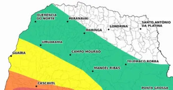 Simepar alerta para ventos intensos na região de Maringá; saiba mais 