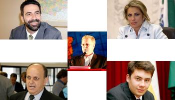 Enio Verri, Dr. Batista, Evandro Jr, Cida Borghetti e Edmar Arruda são os deputados eleitos. 