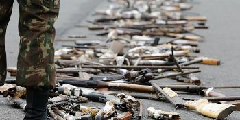 Governo destrói 4 mil armas arrecadadas por campanha 