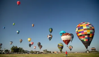 Primeira edição do Festival da Primavera terá balonismo, gastronomia e música Primeira edição do Festival da Primavera terá balonismo, gastronomia e música