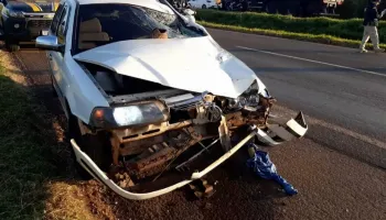 Homem morre atropelado em acidente na BR-376 na manhã desta sexta (25) 