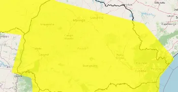 Inmet emite alerta de tempestade para 364 cidades do Paraná; veja detalhes 