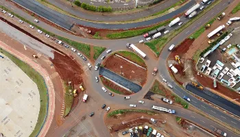 Prefeitura de Maringá divulga orientações para tráfego na região do Trevo do Catuaí 