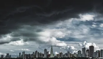 Semana começa com previsão de chuva em Maringá; mínima de 2ºC é esperada para esta terça (24) 