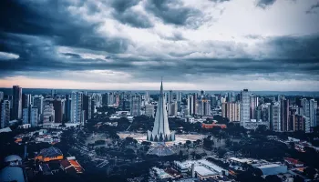 Previsão do tempo aponta final de semana nublado e com pancadas de chuva em Maringá 