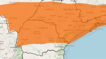Inmet: 309 cidades do Paraná estão em alerta de tempestade com ventos de até 100 km/h 