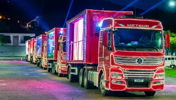 Veja qual será o percurso da Caravana Iluminada da Coca-Cola em Maringá 