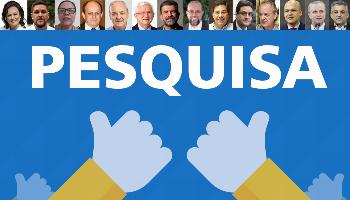 Pesquisa mostra percentual de intenção de votos dos maringaenses 