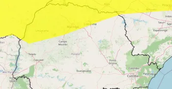 Massa de ar seco deixa nível de umidade baixo em Maringá e mais 138 cidades do Paraná, aponta Inmet 