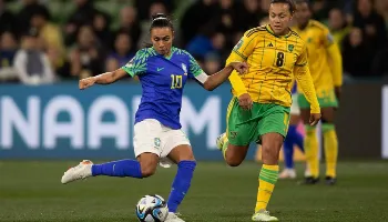 Brasil empata em 0 a 0 contra a Jamaica e é eliminado da Copa do Mundo feminina Brasil empata em 0 a 0 contra a Jamaica e é eliminado da Copa do Mundo feminina
