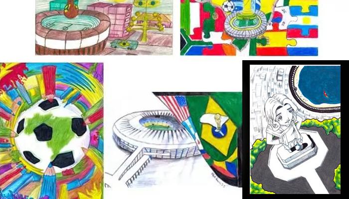 Arte do Calendário Escolar 2014 pode ser escolhida pela internet. Maringaense é finalista.