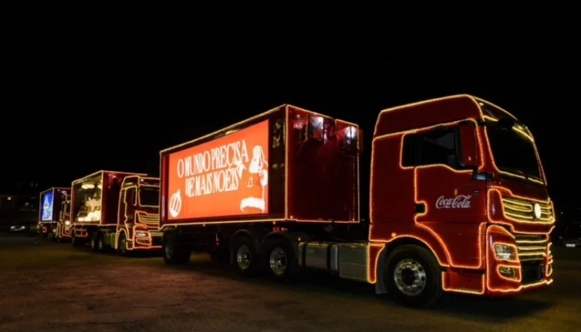 Saiba por onde a Caravana Iluminada da Coca-Cola vai passar em Maringá