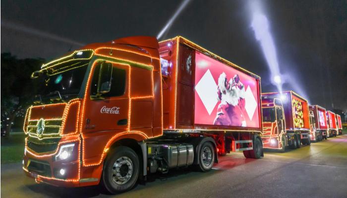 Maringá receberá caravanas iluminadas de Natal da Coca-Cola