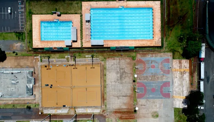 Vila Olímpica de Maringá passa por reformas e terá piscina coberta e quadras revitalizadas