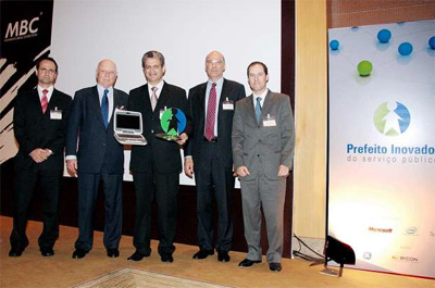 Silvio Barros recebe Destaque Nacional no Prêmio Prefeito Inovador de 2010