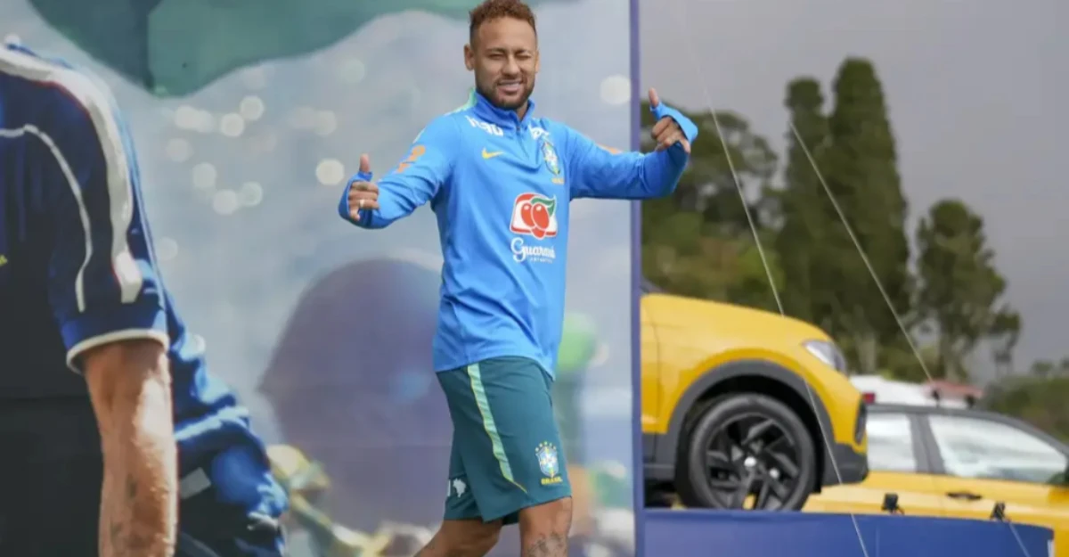 Sem Neymar presente, seleção brasileira viaja para amistoso contra o Egito