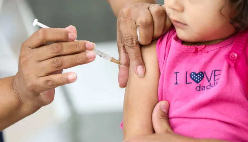 Índice de vacinação contra sarampo está abaixo da meta, alerta Ministério da Saúde
