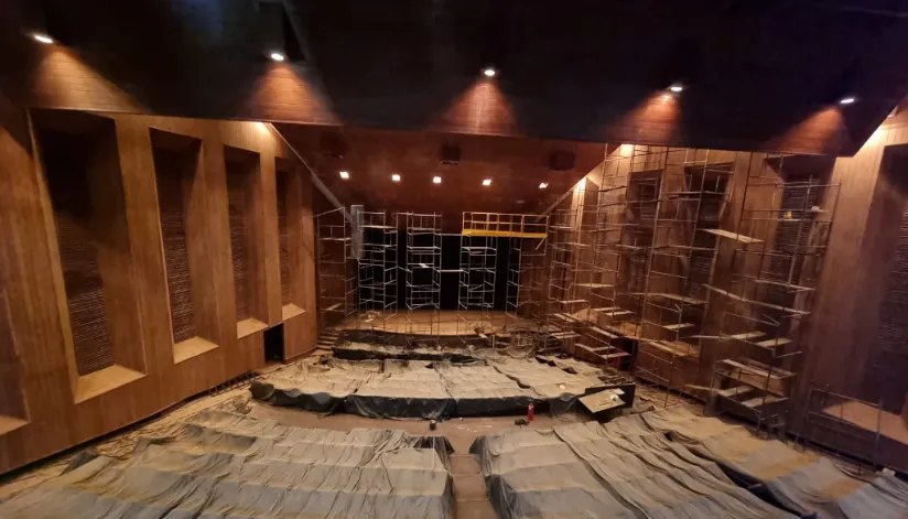 Teatro Calil Haddad passa por obras de modernização; veja o que muda
