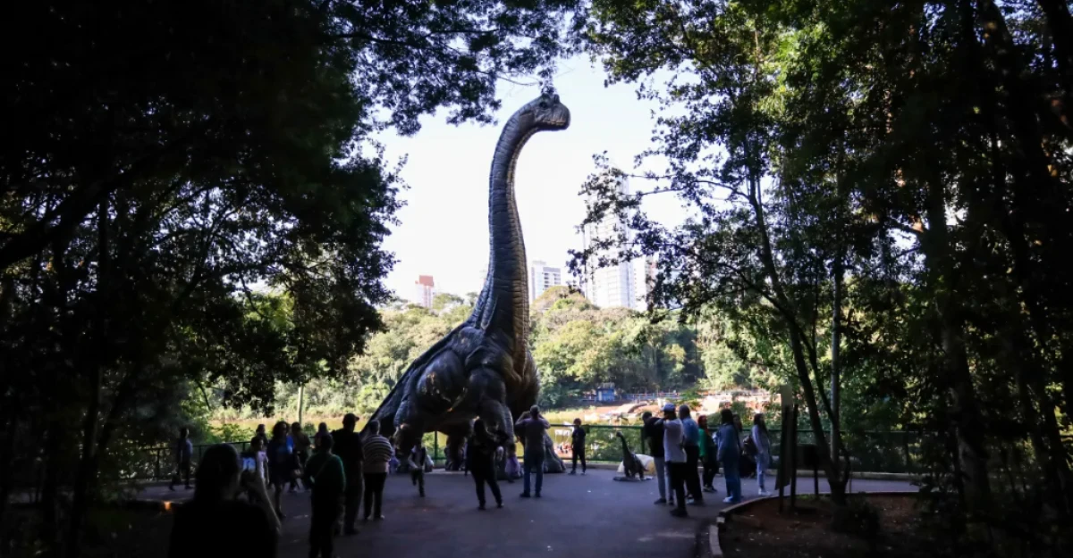 Sucesso de público, exposição ‘Jurássico Condor’ já levou mais de 87 mil visitantes ao Parque do Ingá