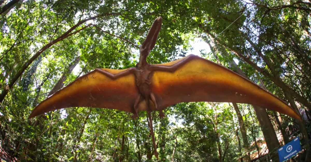 Exposição ‘Jurássico Condor’, no Parque do Ingá, é prorrogada