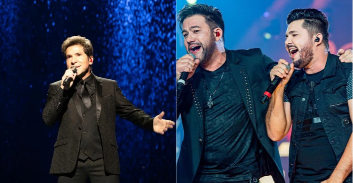 Daniel e Felipe & Ferrari encerram noites de shows na Arena Sicoob da Expoingá 2026
