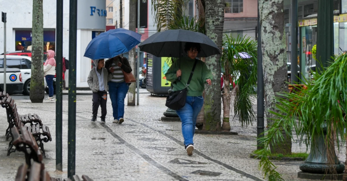 Previsão do Simepar indica chuvas acima da média para agosto; saiba mais